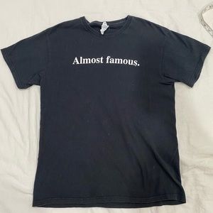 2000 Almost Famous Movie Shirt Size Medium